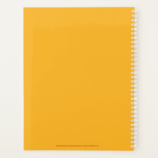 Grafik Harry Potters | Aguamenti GRYFFINDOR™ Planer (Rückseite)