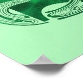 Grafik Harry Potters | Aguamenti SLYTHERIN™ Poster (Ecke)