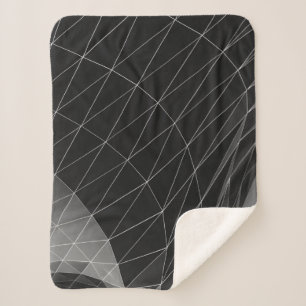 Grafik in Schwarzweiß Sherpadecke