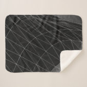 Grafik in Schwarzweiß Sherpadecke (Vorderseite (Horizontal))