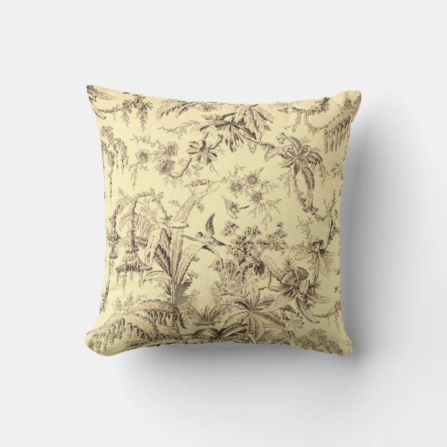 Grafik-Landschaft Kissen (Vorderseite)