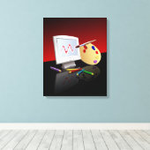 Grafik Leinwanddruck (Insitu (Holzboden))