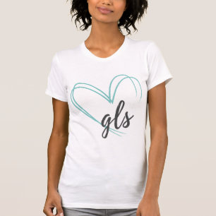 Grafik-Liebe-Shop Markenartikel GLS Herz T-Shirt