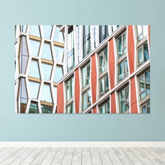 Grafik London Architektur Leinwanddruck (Insitu (Holzboden))