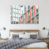 Grafik London Architektur Leinwanddruck (Insitu (Schlafzimmer))