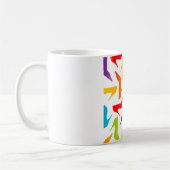 Grafik mit Damenschuhen Kaffeetasse (Links)