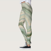 Grafik-Multiprint-Leggings aus Marmorstein Leggings (Links)