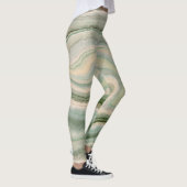 Grafik-Multiprint-Leggings aus Marmorstein Leggings (Rechts)