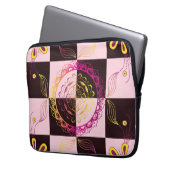 Grafik, Mystic Checkerboard Laptopschutzhülle (Vorderseite Links)