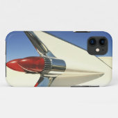 Grafik: Nahaufnahme der Flosse und des Rücklichtes Case-Mate iPhone Hülle (Rückseite (Horizontal))