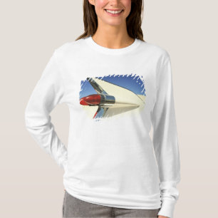 Grafik: Nahaufnahme der Flosse und des Rücklichtes T-Shirt