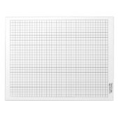 Grafik-Papier-Pad Personalisiert Notizblock (Vorderseite)