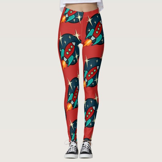 GRAFIK PATTERN LEGGINGS (Vorderseite)