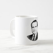 Grafik Präsidenten-Richard Nixon Kaffeetasse (Vorderseite Links)