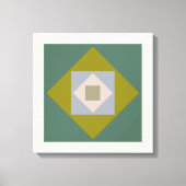 Grafik-Quadrate Canvas Print Leinwanddruck (Vorderseite)