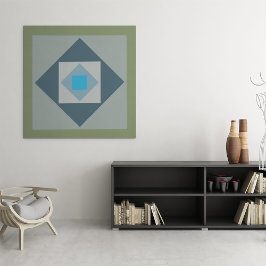 Grafik-Quadrate Canvas Print Leinwanddruck