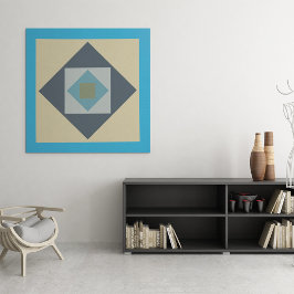 Grafik-Quadrate Canvas Print Leinwanddruck