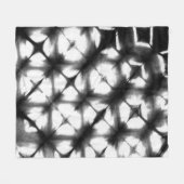 Grafik Shibori I Fleecedecke (Vorderseite (Horizontal))