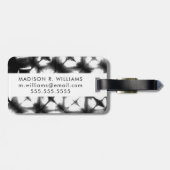 Grafik Shibori I Gepäckanhänger (Rückseite horizontal)