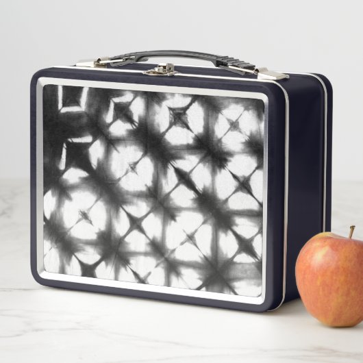 Grafik Shibori I Metall Brotdose (Beispiel)