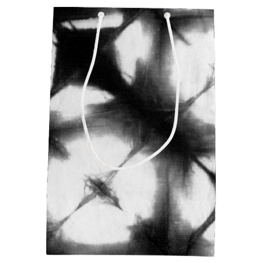 Grafik Shibori I Mittlere Geschenktüte (Rückseite)