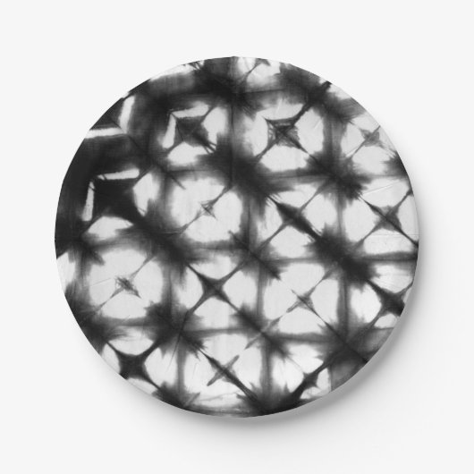 Grafik Shibori I Pappteller (Vorderseite)