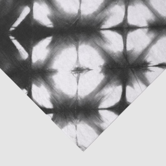 Grafik Shibori I Seidenpapier (Ausschnitt)