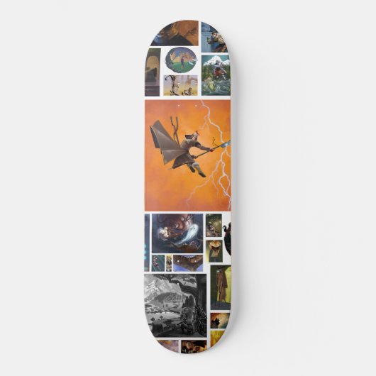 Grafik Skateboard (Vorderseite)
