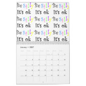 Grafik/Spaß-inspirierend Entwürfe Kalender (Jan 2027)