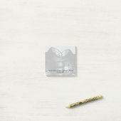 Grafik-Sticky-Notepad für das Thema Automotive Post-it Klebezettel (Auf Schreibtisch)