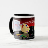 Grafik Tasse (Vorderseite Links)