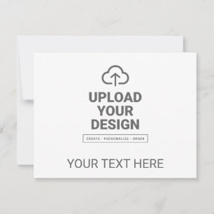 Grafik- und Textdesign Mitteilungskarte