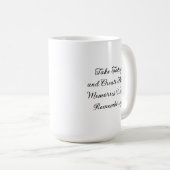 Grafik und Zitat | Vintage Kamera Kaffeetasse (VorderseiteRechts)