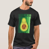 Grafik von Mamacado Papacado for Avocado 1 T-Shirt (Vorderseite)
