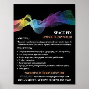 Grafik-Wave-Design, Grafik-Designer-Werbung Poster