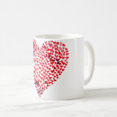 Grafik zum 3D-Herz-Valentinstag Kaffeetasse (VorderseiteRechts)