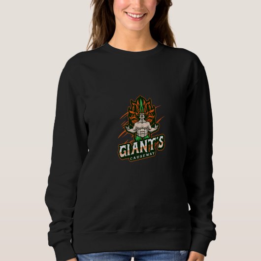 Grafik zum Giant's Causeway   Sweatshirt (Vorderseite)