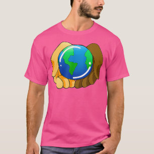 Grafik zum Tag der Erde der Vereinten Nationen T-Shirt