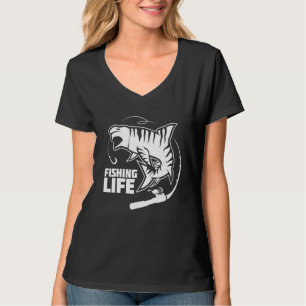 Grafik zur Lebensdauer von Fischereien T-Shirt