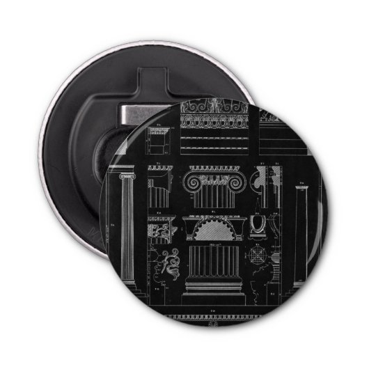 Grafikarchitektur IV Flaschenöffner (Vorderseite)