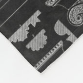 Grafikarchitektur IV Fleecedecke (Ecke)