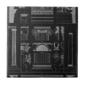 Grafikarchitektur IV Fliese (Vorderseite)