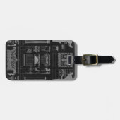 Grafikarchitektur IV Gepäckanhänger (Vorderseite horizontal)