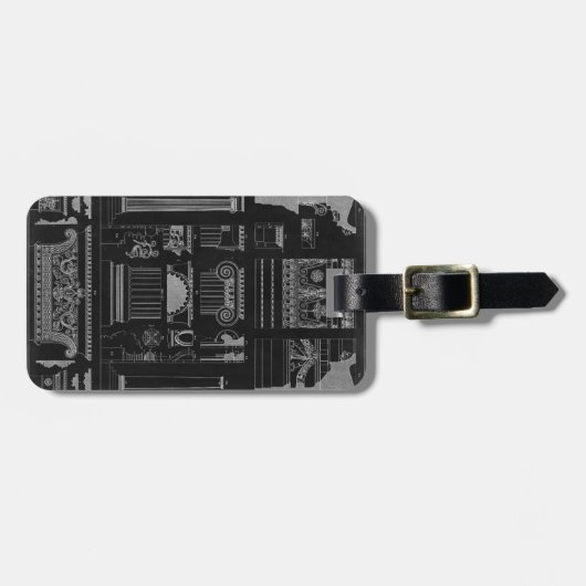 Grafikarchitektur IV Gepäckanhänger (Vorderseite horizontal)