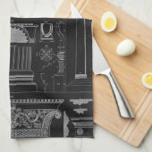 Grafikarchitektur IV Handtuch (Viertel Falte)