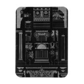 Grafikarchitektur IV Magnet (Vertikal)