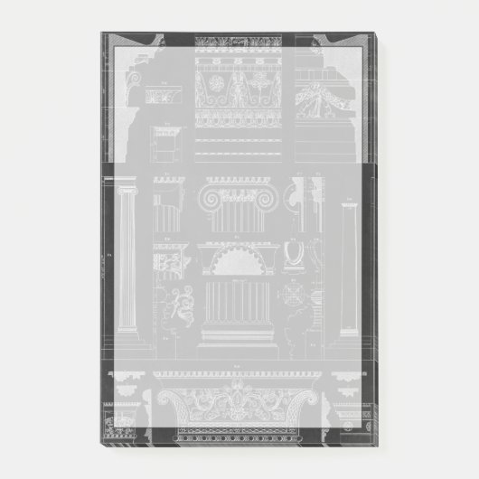 Grafikarchitektur IV Post-it Klebezettel (Vorderseite)