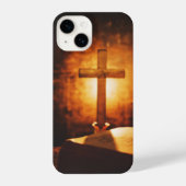Grafikbibel Kreuzung Christlich iPhone Hülle (Rückseite)