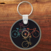 Grafikbikes - Radfahren Schlüsselanhänger (Vorderseite)