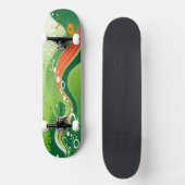 Grafikdesign 15-Skateboard Skateboard (Vorderseite)